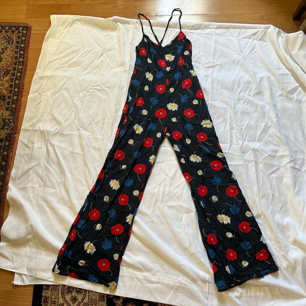 Rare American Apparel Floral Overalls ✨🌻✨